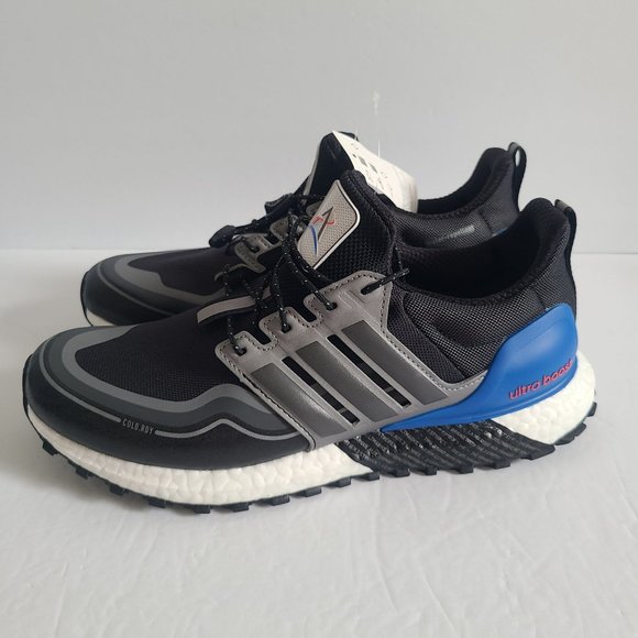 NEW Adidas Ultraboost Cold.RDY DNA NASA Running Shoes H03150 Size 8 Black